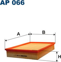 Filtron AP066 - Въздушен филтър vvparts.bg