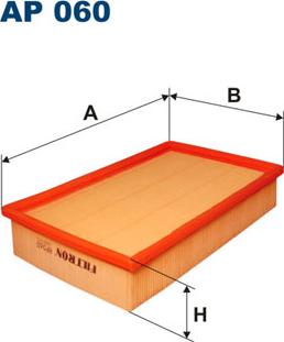 Filtron AP060 - Въздушен филтър vvparts.bg