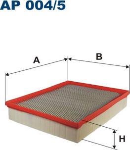 Filtron AP004/5 - Въздушен филтър vvparts.bg