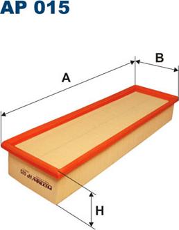 Filtron AP015 - Въздушен филтър vvparts.bg