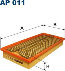 Filtron AP011 - Въздушен филтър vvparts.bg