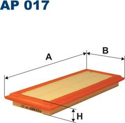 Filtron AP017 - Въздушен филтър vvparts.bg