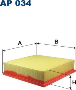 Filtron AP034 - Въздушен филтър vvparts.bg