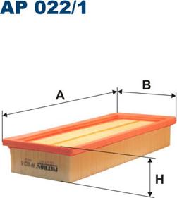 Filtron AP022/1 - Въздушен филтър vvparts.bg