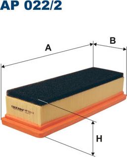 Filtron AP022/2 - Въздушен филтър vvparts.bg