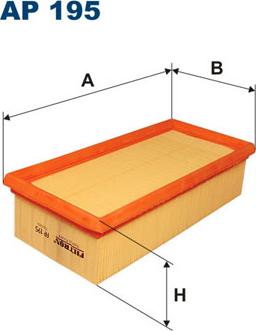 Filtron AP195 - Въздушен филтър vvparts.bg