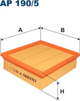 Filtron AP190/5 - Въздушен филтър vvparts.bg