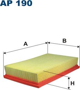 Filtron AP190 - Въздушен филтър vvparts.bg