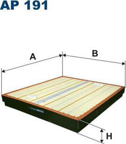 Filtron AP191 - Въздушен филтър vvparts.bg