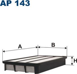 Filtron AP143 - Въздушен филтър vvparts.bg