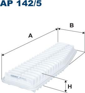 Filtron AP142/5 - Въздушен филтър vvparts.bg