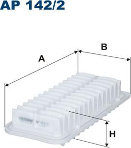 Filtron AP142/2 - Въздушен филтър vvparts.bg