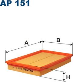 Filtron AP151 - Въздушен филтър vvparts.bg