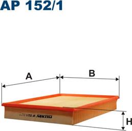 Filtron AP152/1 - Въздушен филтър vvparts.bg