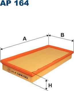 Filtron AP164 - Въздушен филтър vvparts.bg