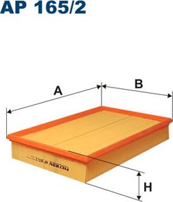 Filtron AP165/2 - Въздушен филтър vvparts.bg