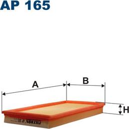 Filtron AP165 - Въздушен филтър vvparts.bg