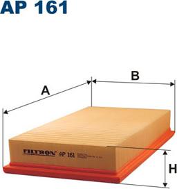 Filtron AP161 - Въздушен филтър vvparts.bg