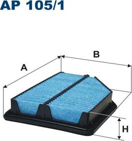 Filtron AP105/1 - Въздушен филтър vvparts.bg