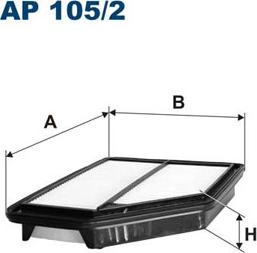 Filtron AP105/2 - Въздушен филтър vvparts.bg