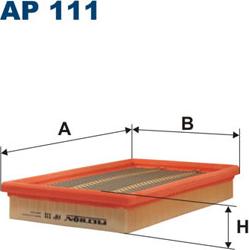 Filtron AP111 - Въздушен филтър vvparts.bg