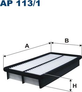 Filtron AP113/1 - Въздушен филтър vvparts.bg