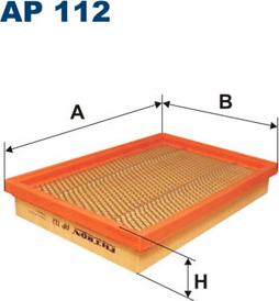 Filtron AP112 - Въздушен филтър vvparts.bg