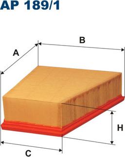 Filtron AP189/1 - Въздушен филтър vvparts.bg