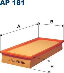 Filtron AP181 - Въздушен филтър vvparts.bg