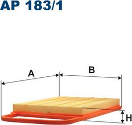 Filtron AP183/1 - Въздушен филтър vvparts.bg