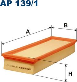 Filtron AP139/1 - Въздушен филтър vvparts.bg