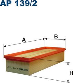 Filtron AP139/2 - Въздушен филтър vvparts.bg