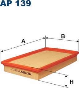 Filtron AP139 - Въздушен филтър vvparts.bg