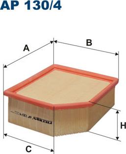 Filtron AP130/4 - Въздушен филтър vvparts.bg