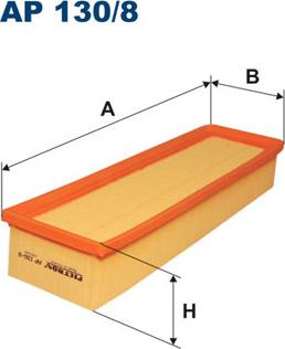 Filtron AP130/8 - Въздушен филтър vvparts.bg