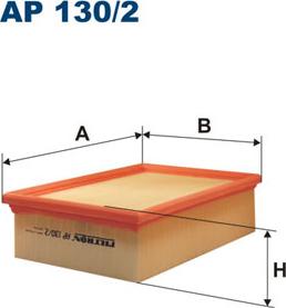 Filtron AP130/2 - Въздушен филтър vvparts.bg