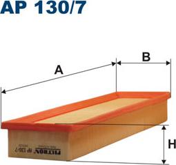 Filtron AP130/7 - Въздушен филтър vvparts.bg