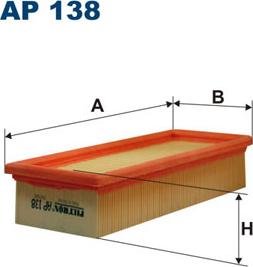 Filtron AP138 - Въздушен филтър vvparts.bg