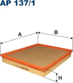 Filtron AP137/1 - Въздушен филтър vvparts.bg
