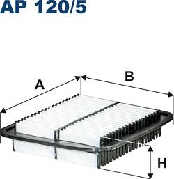 Filtron AP120/5 - Въздушен филтър vvparts.bg