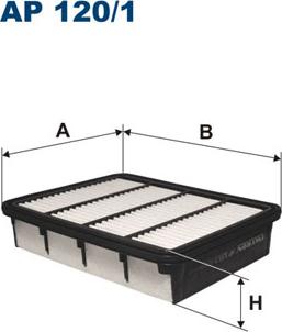 Filtron AP120/1 - Въздушен филтър vvparts.bg