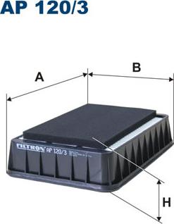 Filtron AP120/3 - Въздушен филтър vvparts.bg