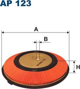 Filtron AP123 - Въздушен филтър vvparts.bg