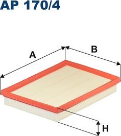 Filtron AP 170/4 - Въздушен филтър vvparts.bg