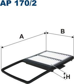 Filtron AP170/2 - Въздушен филтър vvparts.bg