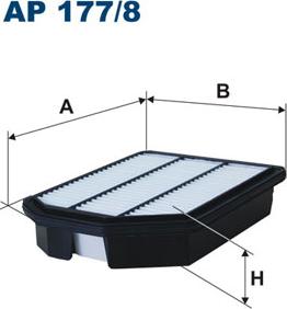 Filtron AP177/8 - Въздушен филтър vvparts.bg