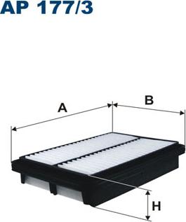 Filtron AP177/3 - Въздушен филтър vvparts.bg