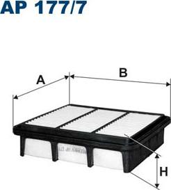 Filtron AP177/7 - Въздушен филтър vvparts.bg