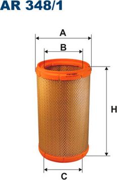 Filtron AR348/1 - Въздушен филтър vvparts.bg