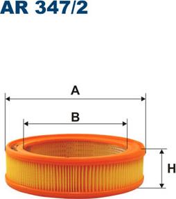 Filtron AR347/2 - Въздушен филтър vvparts.bg